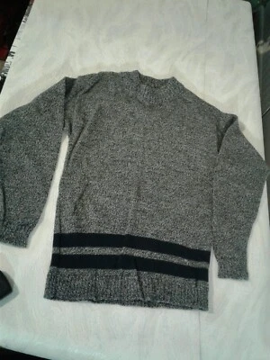 Vintage Petite Pendleton Gray Black Wool Sweater Long Sleeve Size Small (CB49) - Image 1 of 4