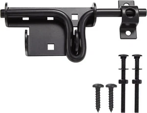 Slide Bolt Gate Latch,Sliding Bolt Door Lock with Padlock Hole, Heavy Duty Hardw - Picture 1 of 4
