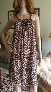 AZZ Fashion Wear Women's Sundress Leopard print Sz S/M. Item 51022 - Picture 1 of 2
