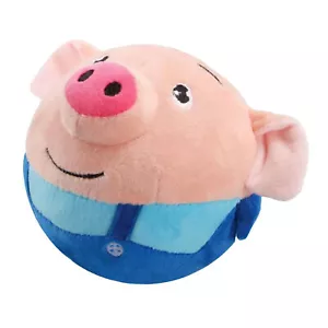 Active Moving Pet Plush Toy Pig Plush Vibration Bouncing Ball Dog Interactive To - Picture 1 of 20