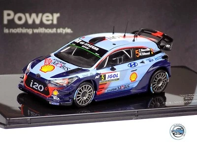 现代 i20 Coupe WRC #5 Winner Rallye Tour de Corse 2017 Neuville 1:43 IXO — 第 1/4 张图片