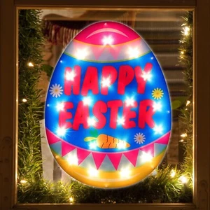 Light Up Easter Eggs Waterproof Indoor Outdoor String Lights - Picture 1 of 8
