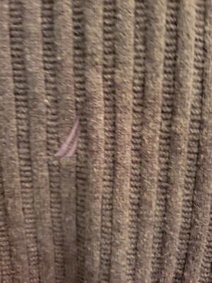 Nautica Hombre XXL Cuello en V Suéter Chaleco Gris Lana Nylon Spandex De Colección Foto 1 de 4