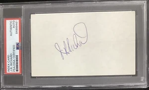 JR Richard Signed Index Card Baseball Houston Astros Autograph PSA/DNA - Picture 1 of 2
