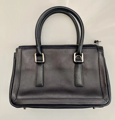 Vintage COACH Blue Womens Leather Handbag Purse  K0P 9421 - Image 1 of 4