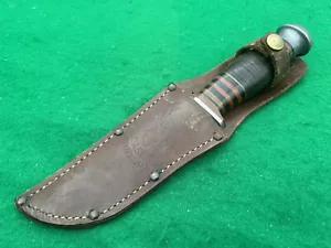 ๐ฏ 1920's-40 CASES TESTED XX "Scarce" Hunting Knife w/ORIGINAL SHEATH - Picture 1 of 11