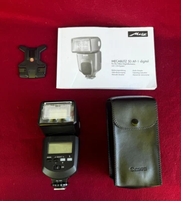 Flash Metz Mecablitz 50 AF-1 para Nikon (P-TTL/HSS/P-TTL-Remoto) SN17021165 Foto 1 de 4