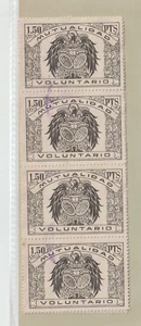 España Sello fiscal Benefico Mutualidad Notarios años 1940-60 (GH-443) - Imagen 1 de 1