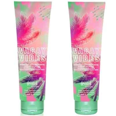 Devoted Creations Vacay Vibes Bronzer Indoor/Outdoor 2x sunbed tanning lotion - Image 1 of 2