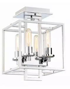 Craftmade Cubic 4 Light Semi Flush, Chrome 41554Ch - Picture 1 of 1