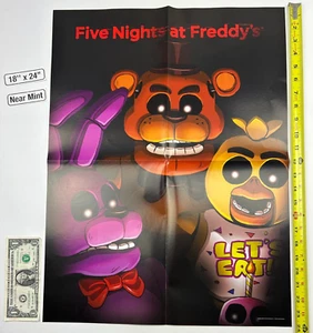Five Nights at Freddy's 18 x 24 Poster Scott Cawthon 2024 NYCC Scholastic - Picture 1 of 5