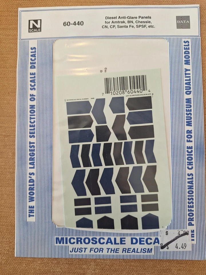 N Scale Microscale Decals $3.00 Your Choice 'SEVERAL LISTINGS' Item #B1 - Image 1 of 1