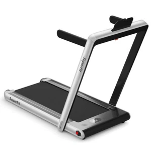 SuperFit 2.25HP Folding Treadmill Jogging Machine Indoor W/ APP Control Speaker - Picture 1 of 6