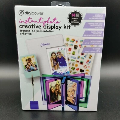 Digipower Instant Photo Creative Display Kit 14 & Photo Album for 64 Pics New - image 1 of 4