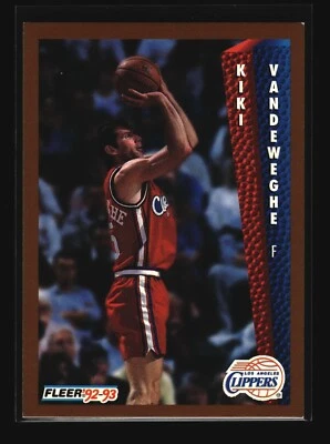 1992-93 Fleer #359 Kiki Vandeweghe (EX)(BSK) - Image 1 of 2