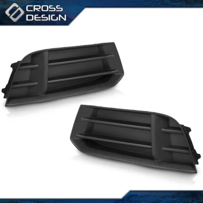 Ajuste para 2017-2020 AUDI A3 Sedan 1 par para-choque dianteiro farol de neblina tampa grade  - Imagem 1 de 4