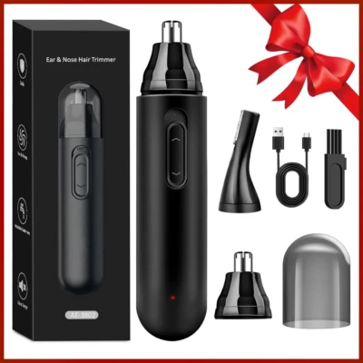 Taglia Peli Naso 2in1 Taglia Peli Sopracciglia Orecchie Impermeabile INDOLORE ri - Immagine 1 di 4