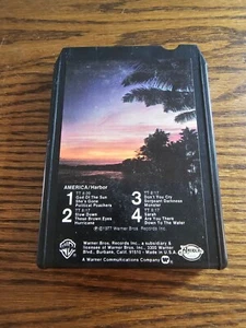 America - Harbor 8 Track Tape Warner Brothers 1977 - WB M8 3017 Sarah Hurricane - Imagen 1 de 4