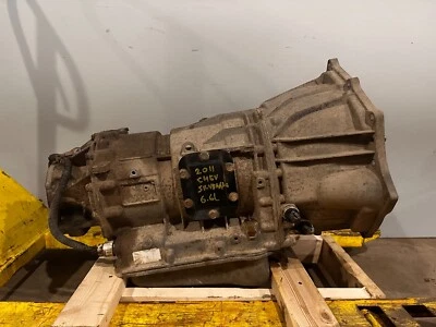 GMC Sierra Chevy Silverado 2011 2012 6,6 Duramax 4x4 4x4 transmisión A/T 163 k Foto 1 de 4