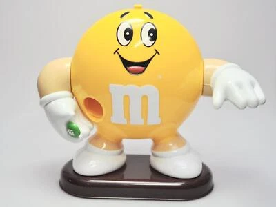 M & M Spender Figur Gelb Kunststoff 23cm hoch 1993 - Bild 1 von 4