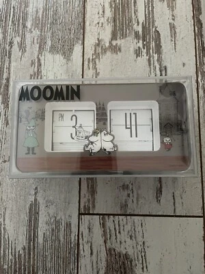 Trabajo de campo MPC001-1GY Moomin reloj de mesa reloj Pata-pata NUEVO de JAPÓN F/S Foto 1 de 2