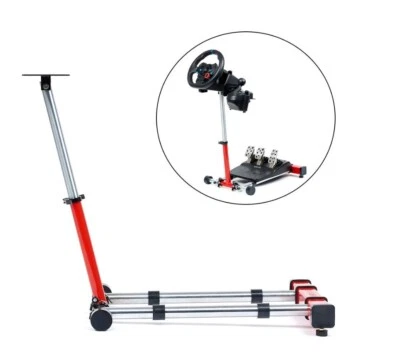 ZIOSTAND Steering Wheel Stand Compatible with Logitech G29, G920, G27 & G25-RED - Image 1 of 4