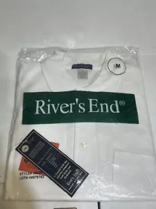 RIVER'S END HERREN POLOSHIRT GR. M - Weiß - Bild 1 von 2