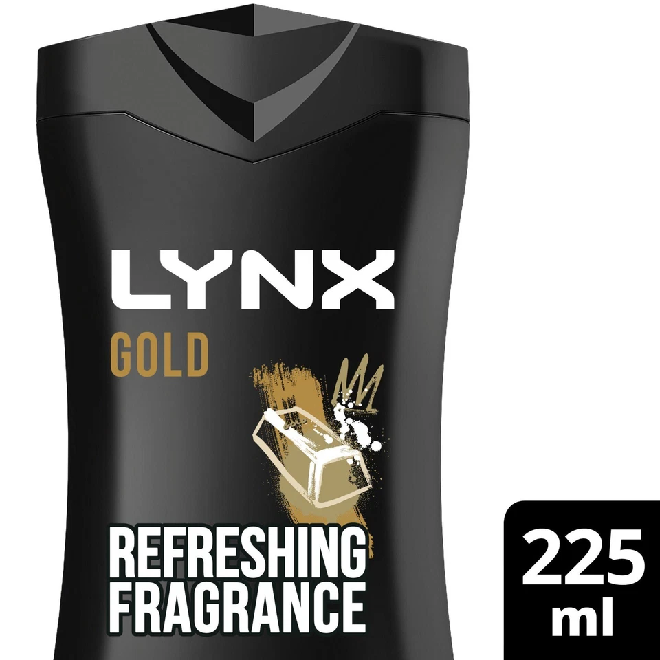 Gel de ducha Lynx Gold - 225 ml Foto 1 de 1