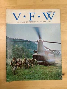 VFW Veterans Of Foreign Wars Magazine -- Sept 1968 -- Vietnam, Downed Pilots - Picture 1 of 4
