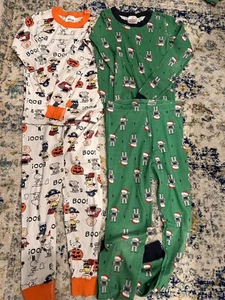 Lots Of Hanna Andersson Kids 140 Pajama Set Organic Cotton (two Sets) - Picture 1 of 2