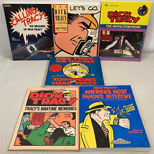 Dick Tracy Mixed Lot of 6 Comics Graphic Novel Detective Mystery Crime TPB HC
