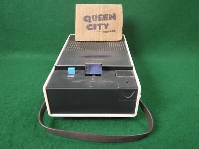 Reproductor/grabador de casete portátil Zenith C-608C años 60 con micrófono extraíble MCM Foto 1 de 4