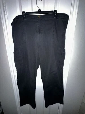 Carhartt Men's Ripstop Multi-Cargo Scrub Pant 2X-Large Tall Black 2XL XXL C54108 - Image 1 of 3