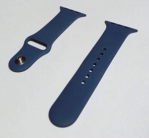 Correa deportiva para Apple Watch DENIM original sin usar 46 mm PEQUEÑA S/M MXLV3AM/A en paquete a granel - Imagen 1 de 12