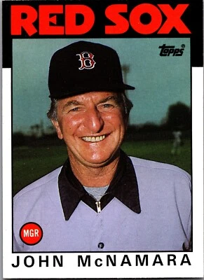 1986 Topps - John McNamara #771 - Image 1 of 2