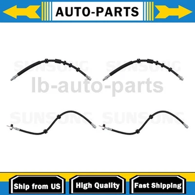 Para Land Rover Range Rover Evoque 2012-2015 4x Manguera de freno Delantera Trasera Foto 1 de 4