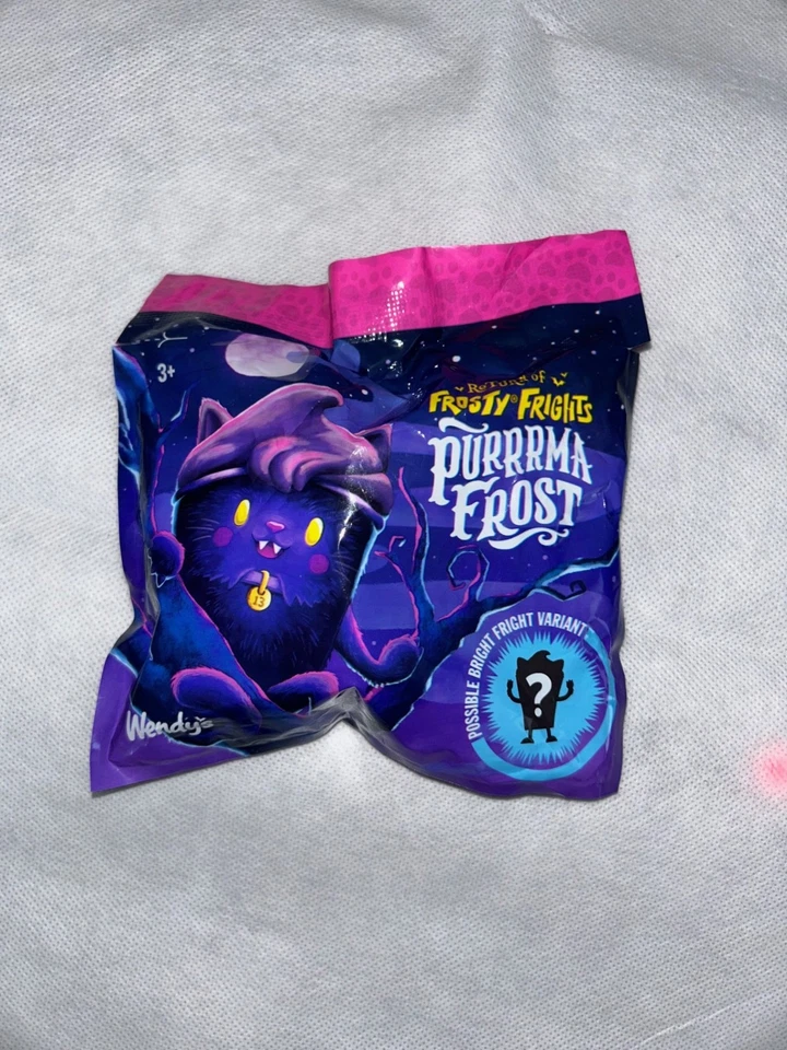 NOVO EM FOLHA lacrado 2025 Wendys Frosty Frights Purrma Frost boneco brinquedo de refeição infantil - Imagem 1 de 1
