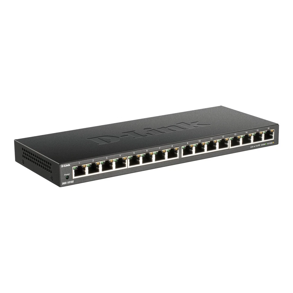 D-Link 16Port Gigabit Unmanaged Switch Unmanaged Gigabit Ethernet 10/100/1000 Fu - Image 1 of 1