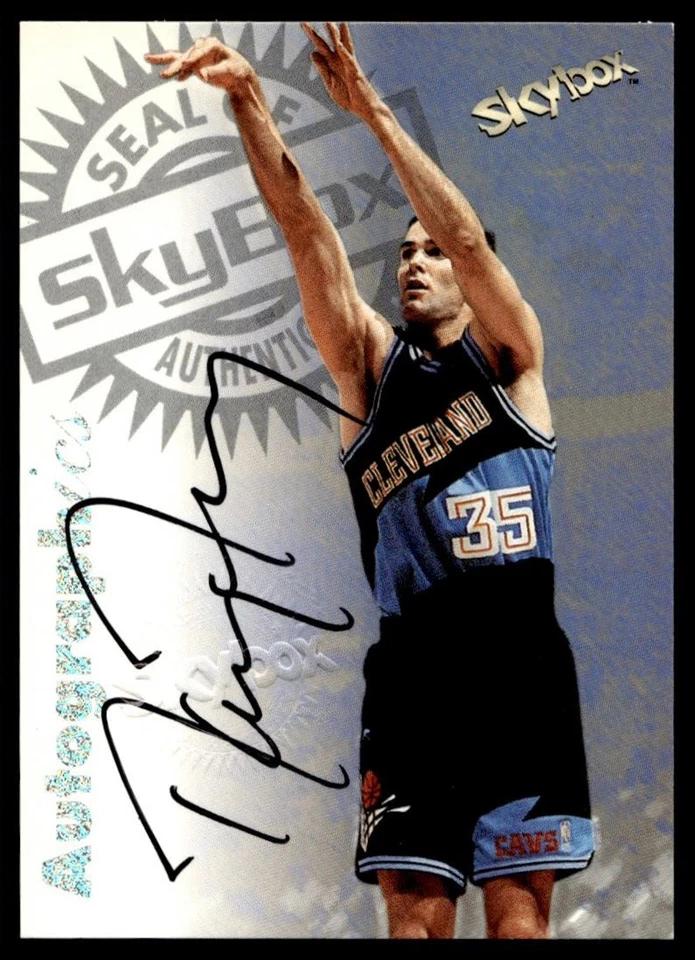 1997-98 SkyBox Premium Autographics Danny Ferry Auto Cavaliers A1 - Image 1 of 2