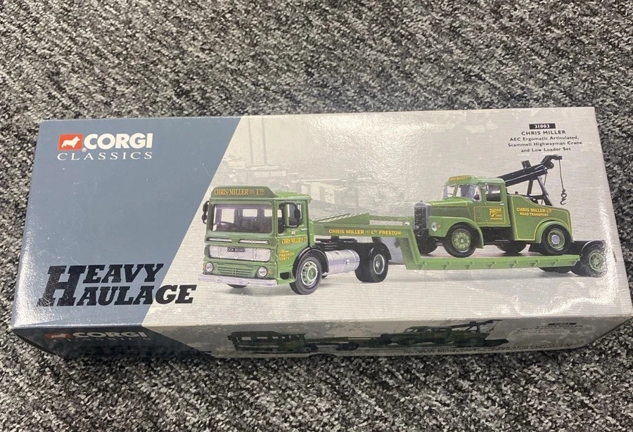 Corgi Classics AEC Ergomatic Artic & Scammell Crane Load Chris Miller 31003