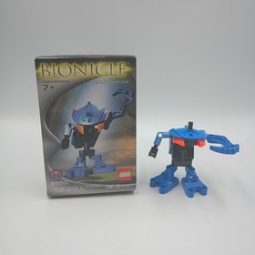 LEGO Bionicle 8550 Gahlok Va Vintage! Purple Krana Mask Blue Hook