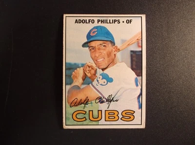 Бейсбольная карточка 1967 Topps Adolfo Phillips No 148 - Изображение 1 из 2