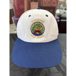Tiverton Golfschläger Kangol Golfmütze. Verstellbares weiß und blau gesticktes Logo - Bild 1 von 10