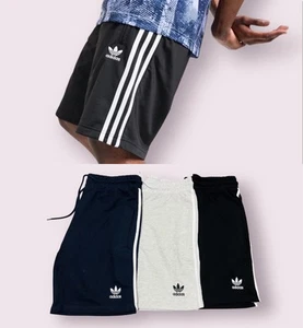 ADIDAS TERRY COTTON SUMMER BRAND NEW SWEAT SHORTS - Picture 1 of 5