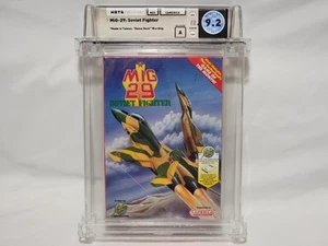 NUEVO Juego Mig 29 Soviet Fighter Nintendo NES SELLADO Calificado WATA 9.2 A Camerica - Imagen 1 de 10