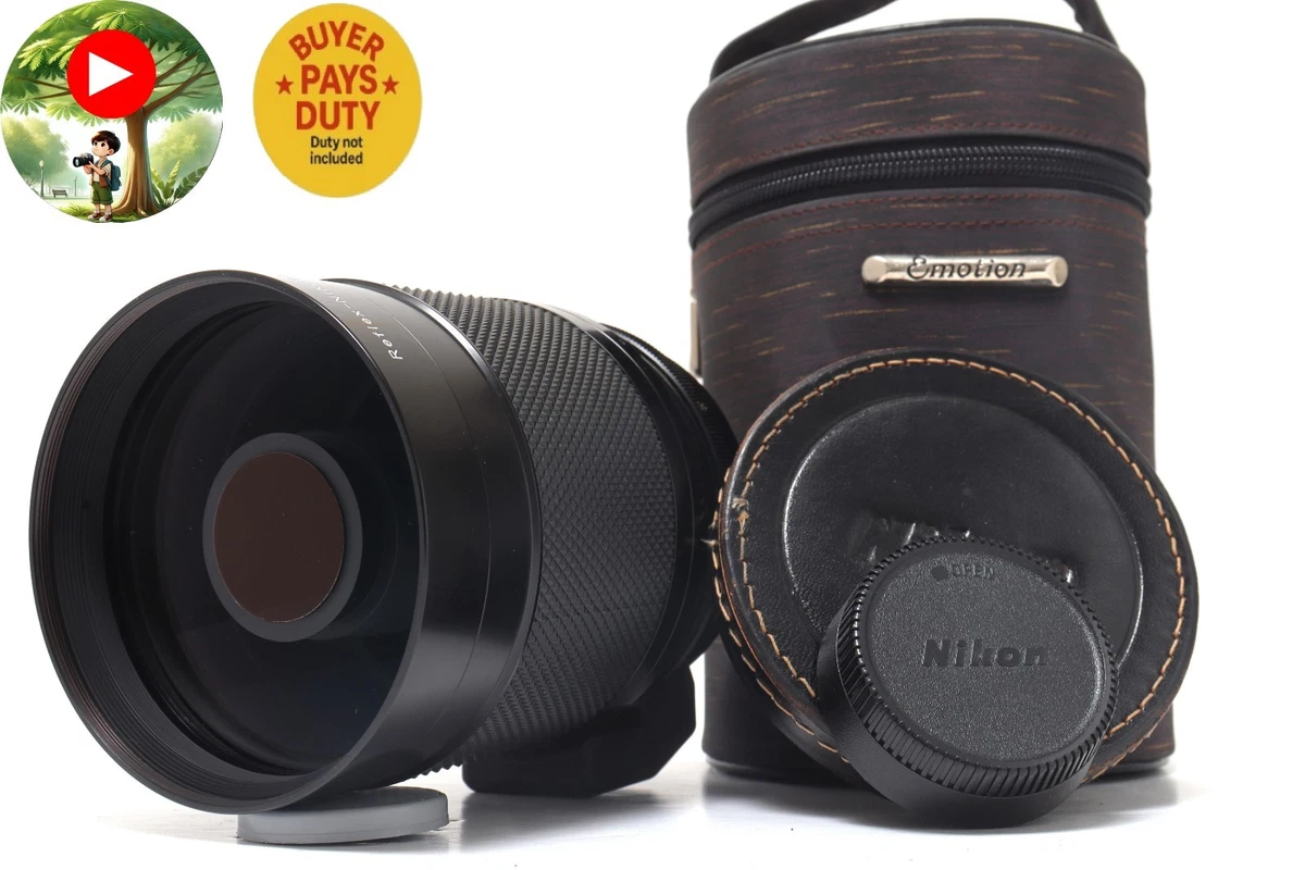 Nikon Reflex NIKKOR 500mm Focal Camera Lenses for sale | eBay