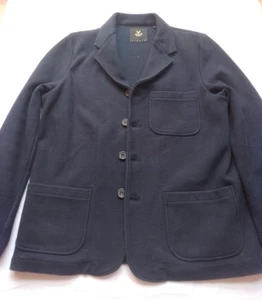 Lyle & Scott Jacket Size Large Stretch Cotton Navy - Picture 1 of 8
