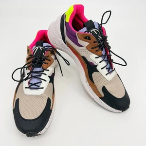 MCQ Alexander McQueen Swallow Daku Trainers Almond Multi Sneaker Leather EU45 - Picture 1 of 9