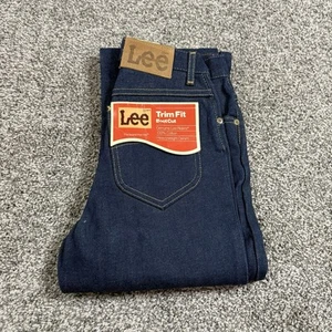 Vintage Lee Trim Fit Bootcut Jeans Western Cowboy Size 27x34 Deadstock NWT 70s - Picture 1 of 4