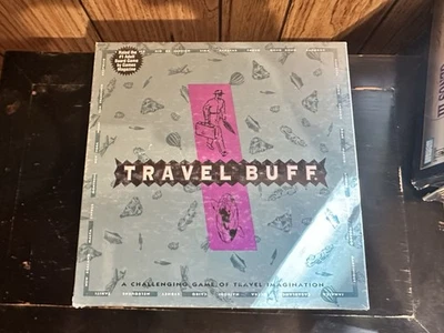 Sealed New Vintage Travel Buff Board Game - NIB Collector's Travel Trivia Game - Image 1 of 2